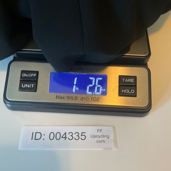 VTG Andrea Polizzi Rex Lester Small Black Halter Formal Gown Dress Velvet Goth - Picture 16 of 16